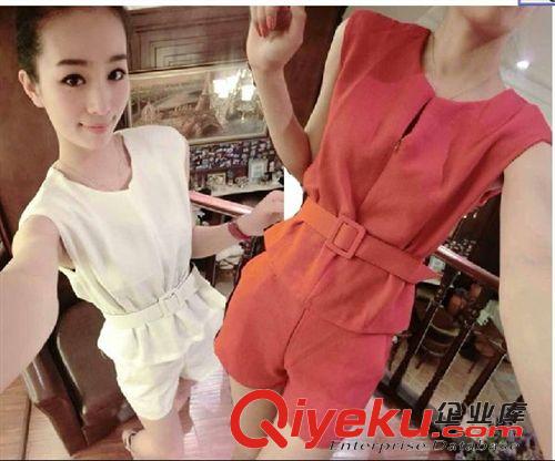 廠家主推產(chǎn)品 韓版女人精品服裝免費代理加盟 純色無袖雪紡衫+短褲套裝 配腰帶圖片|廠家主推產(chǎn)品 韓版女人精品服裝免費代理加盟 純色無袖雪紡衫+短褲套裝 配腰帶產(chǎn)品圖片由深圳市寶安區(qū)新安柏思妮服裝廠公司生產(chǎn)提供-