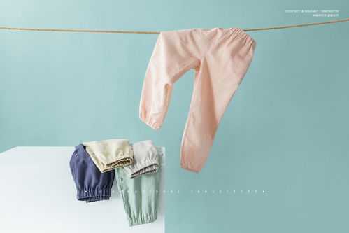 童裝創(chuàng)意攝影 兒童服飾靜物創(chuàng)意拍攝 t恤褲子產(chǎn)品攝影